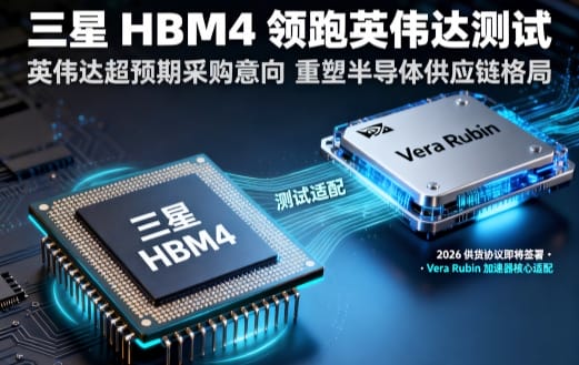 三星HBM4获英伟达最高评分，存储行业格局迎来关键转折