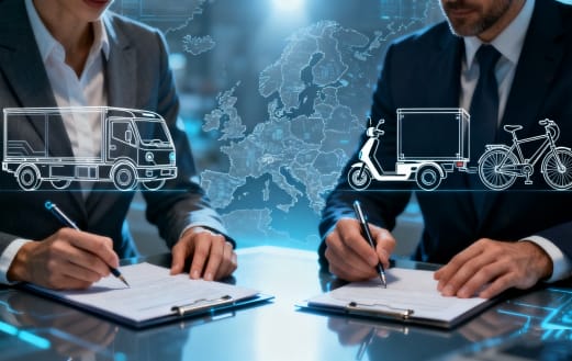 新石器无人车与欧洲Luxmea达成战略合作共拓智慧物流新蓝海