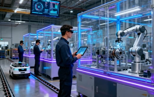 从人机协作到全自动化：半导体生产线的过渡阶段管理