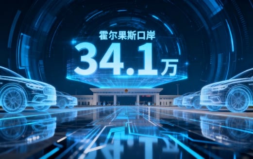 前10月霍尔果斯口岸出口汽车34.1万辆