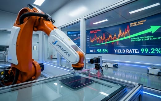 自动化产线如何缓冲光伏原材料的价格波动？